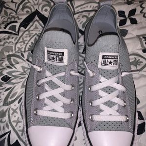 Gray Mesh low top Converse